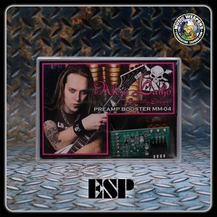 ESP Laiho Boost 电吉他 Alexi 主动 拾音器电路 增益 前级