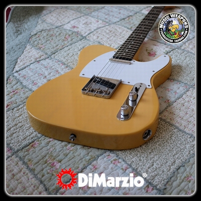 吉他拾音器电路改装定制升级案例 Fender Tele TL DiMarzio DP389