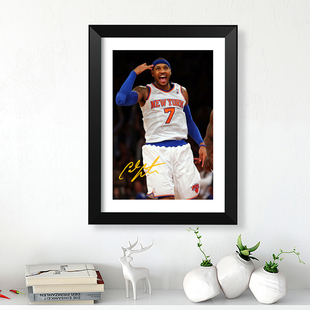 掘金尼克斯安东尼相框桌摆挂件摆台照片墙礼物周边纪念装饰海报画