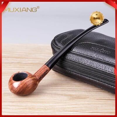 木香实木烟斗木质手工斗外贸跨境