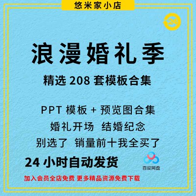浪漫婚礼婚庆PPT模板快闪风格结婚开场片头视频婚纱照电子相册PPT