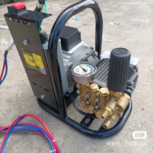 锂电直流高压清洗机12V24V直流洗车机关枪停机物业环卫保洁冲洗机