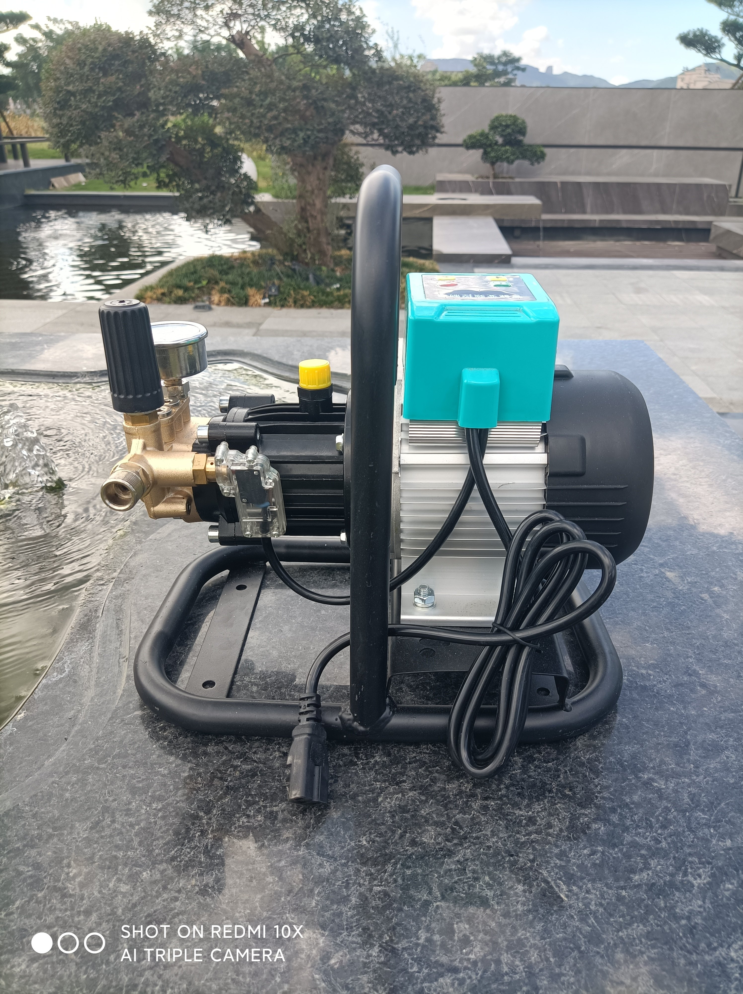 锂电直流洗车机关抢停机48V60V72V电瓶高压清洗机电瓶直流洗车泵