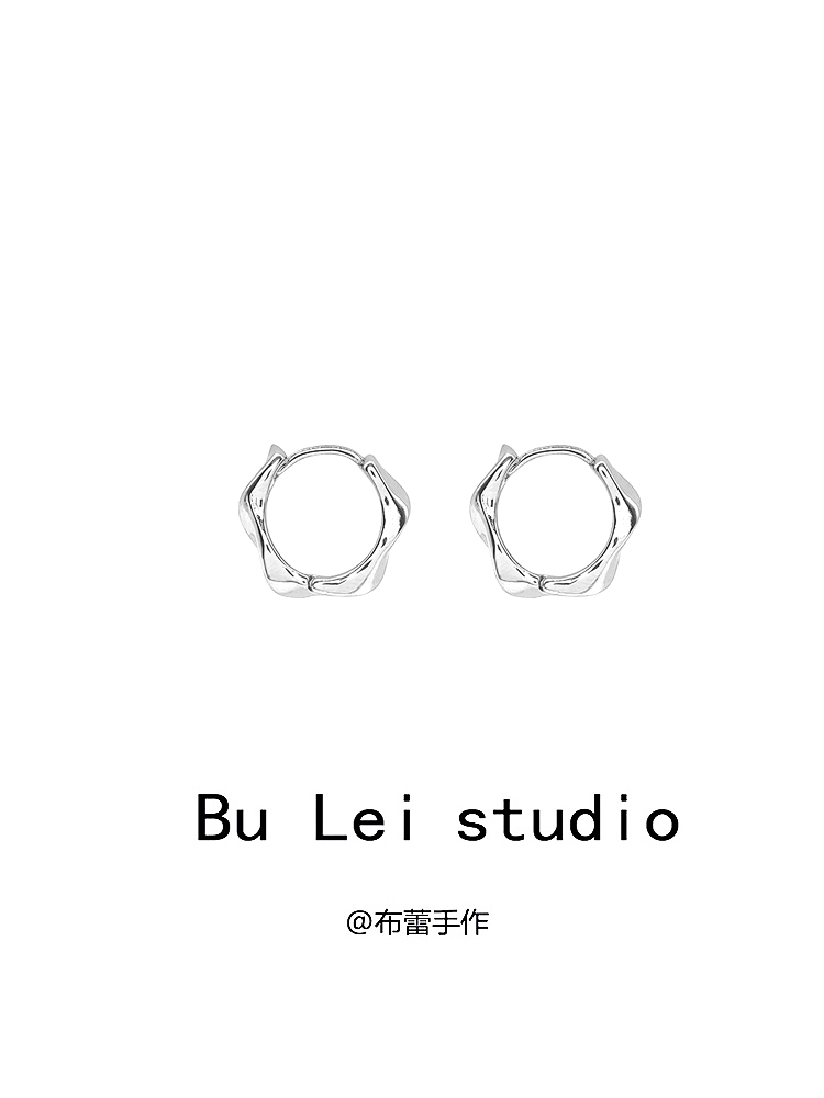 金属小众小耳圈通勤耳扣耳夹