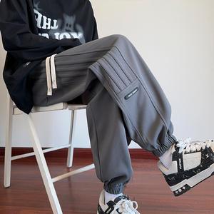 X-602-AK5018-P45运动裤男生春秋季2025新款高级休闲长裤