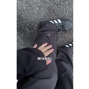 D-A232-HK9370-P38褶皱降落伞兵裤男款夏工装西裤美式直筒冲锋裤图片
