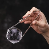 酒吧传奇 优质不锈钢冰夹 锯齿冰块夹 大号冰粒夹冰钳多用夹子