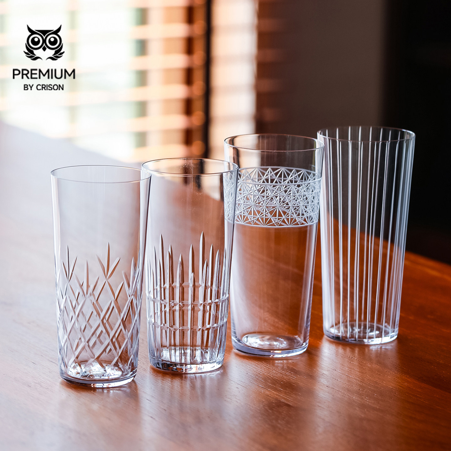 高端水晶玻璃长饮鸡尾酒杯