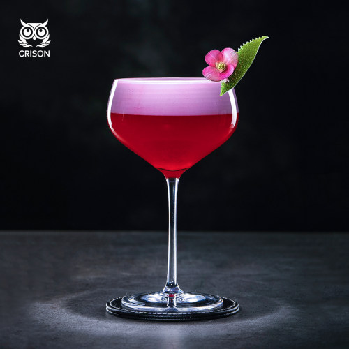 马天尼水晶古典阔口香槟鸡尾酒杯