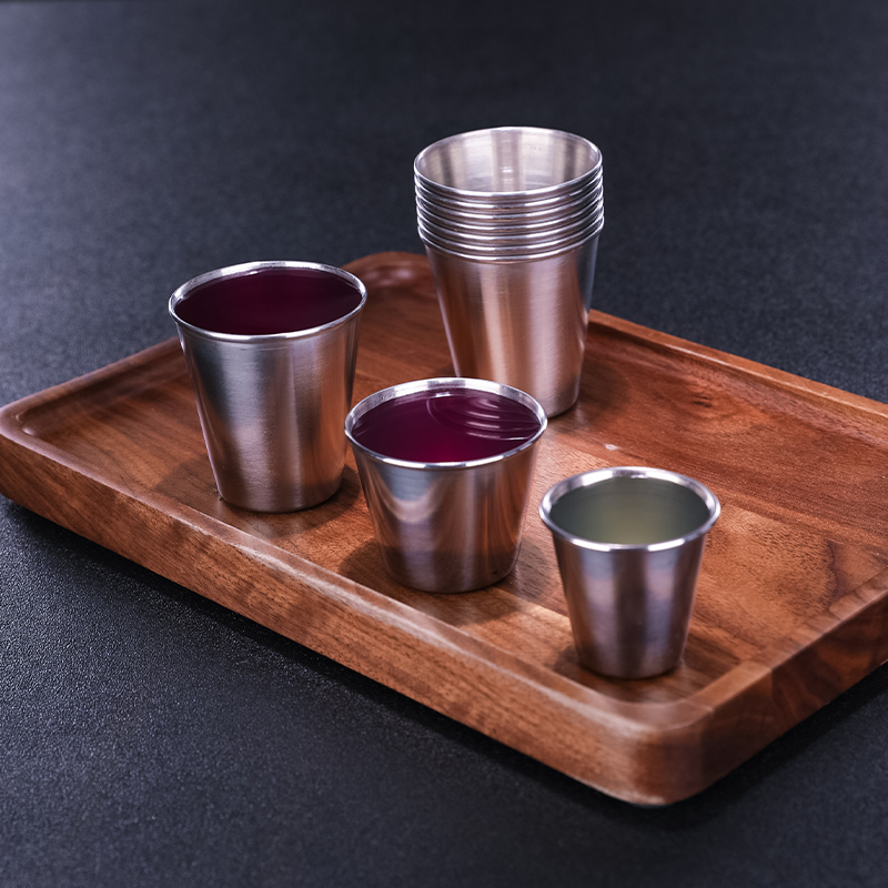 酒吧传奇不锈钢子弹杯shot