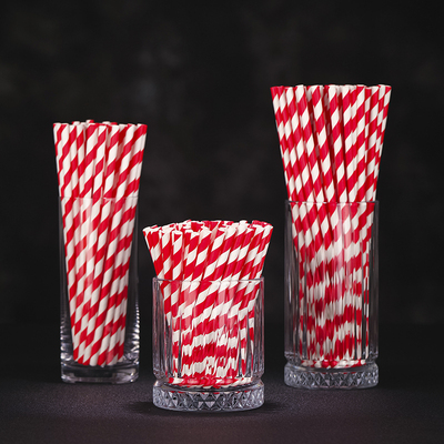 环保纸吸管一次性好看饮品艺术