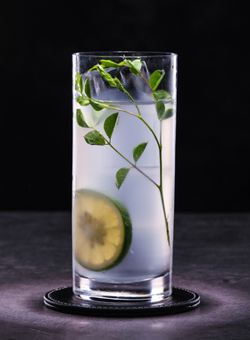 酒吧传奇 石岛无铅水晶柯林杯 直身水杯鸡尾酒杯长饮杯啤酒果汁杯