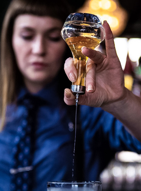 酒吧传奇 日式苦精小瓶 苦艾酒瓶药酒瓶 苦精玻璃瓶Bitter Bottle