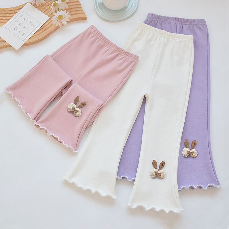 80-140码中小童加厚不加绒裤子