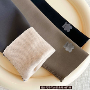 女童加厚鲨鱼裤秋款外穿儿童一体羊绒紧身打底裤冬季宝宝加绒裤子