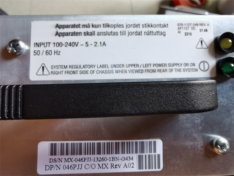 DELL Vault PowerVault 200s电源46PJJ 460w PV200S存储电源