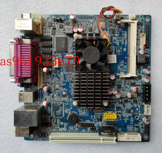 翔升D525D61162-M 集成CPU双线程台式电脑迷你小主板12V供电DDR3