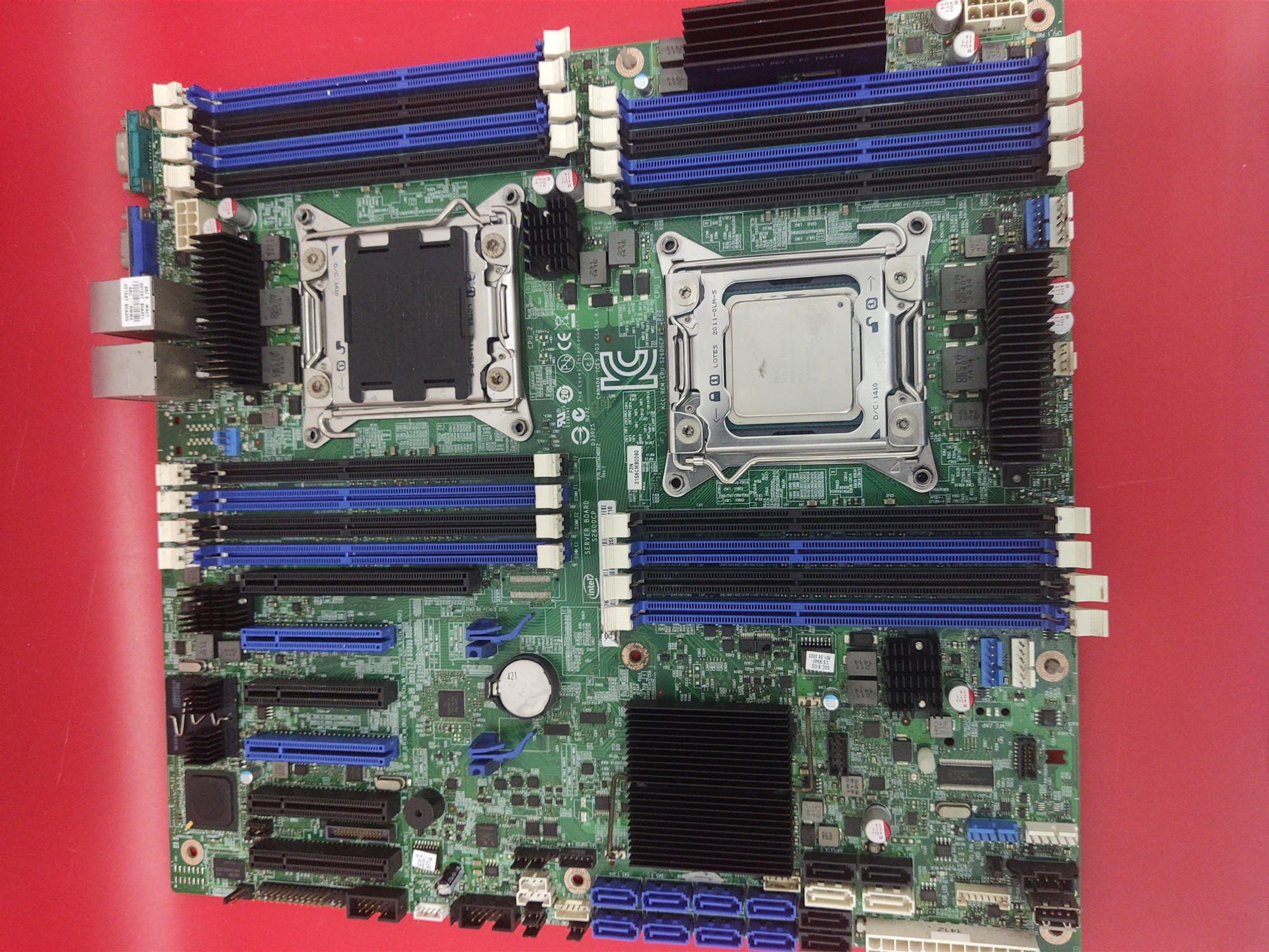 英特尔S2600CP  2011服务器板包好用