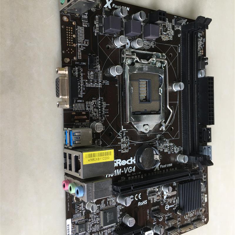 / H81M-VG4 1150针 H81主板 全固态 豪华迷你主板