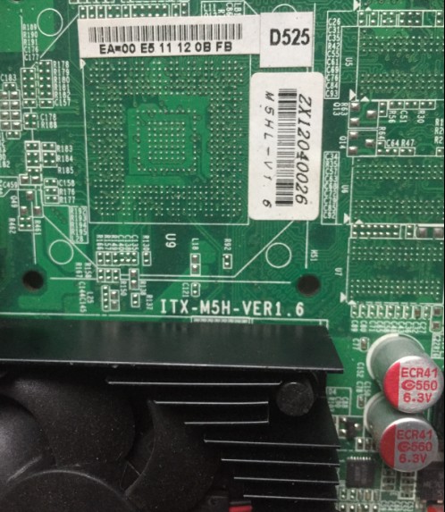 原装拆机 17*17工控机主板 ITX-M5H-VER1.6 M5HL-V1.6 12V供电