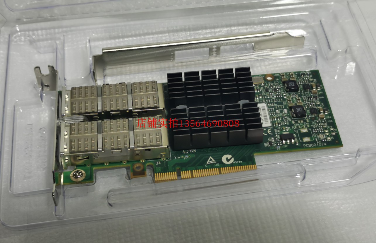 Mellanox MCX354A-QCBT ConnectX-3 VPI 10Gb万兆以太网卡 CX354A