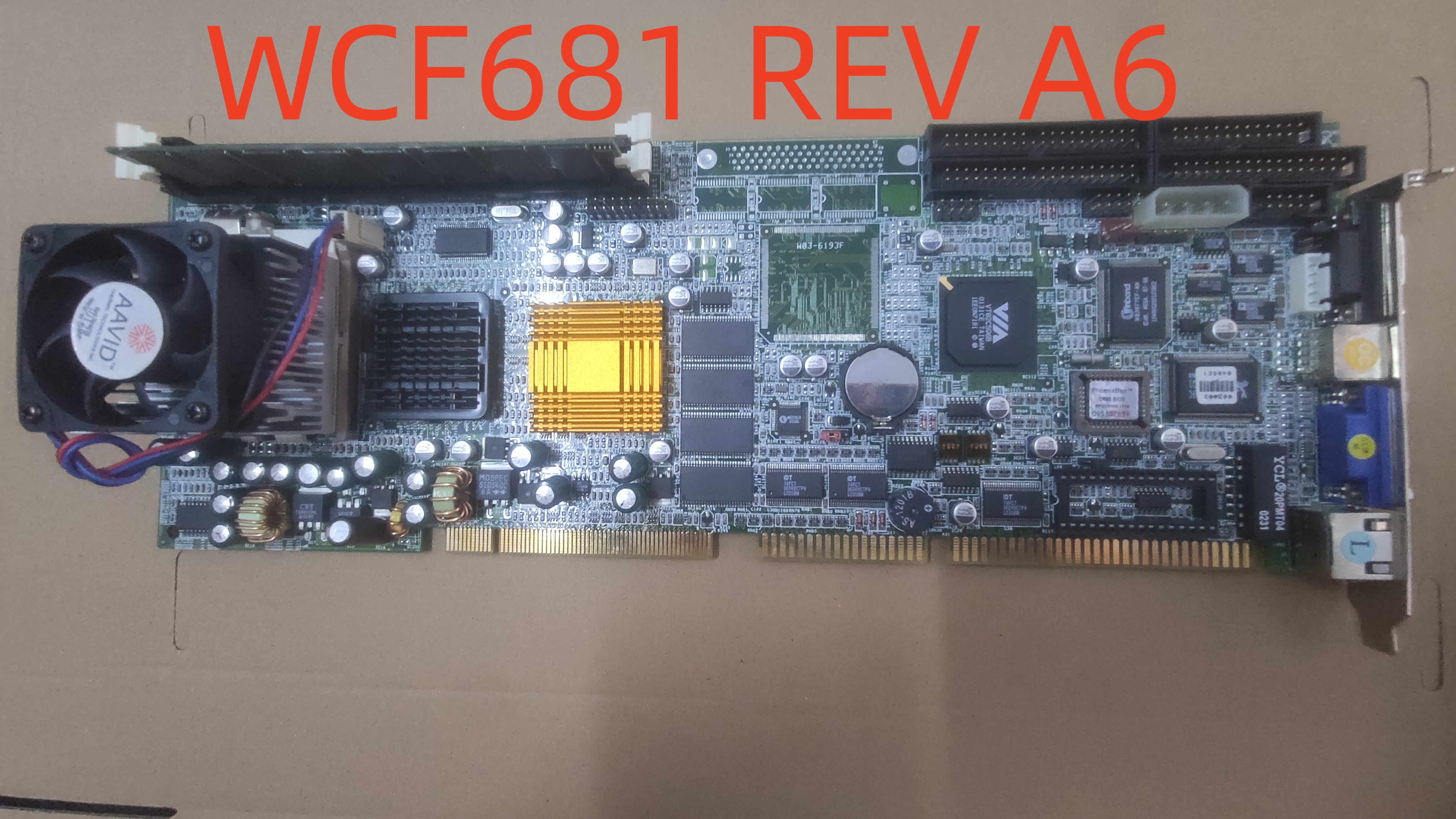 WCF861 REV .A6工控主板集成网卡好用