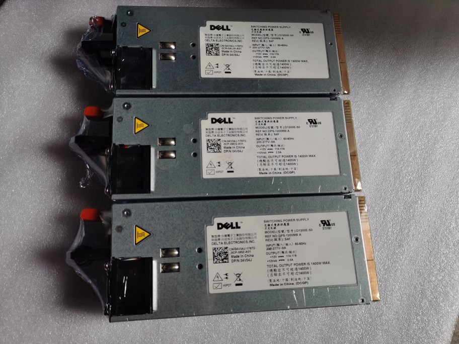 DELL PowerEdge C5125 C6145服务器电源D1200E-S0 4V04J 1400W