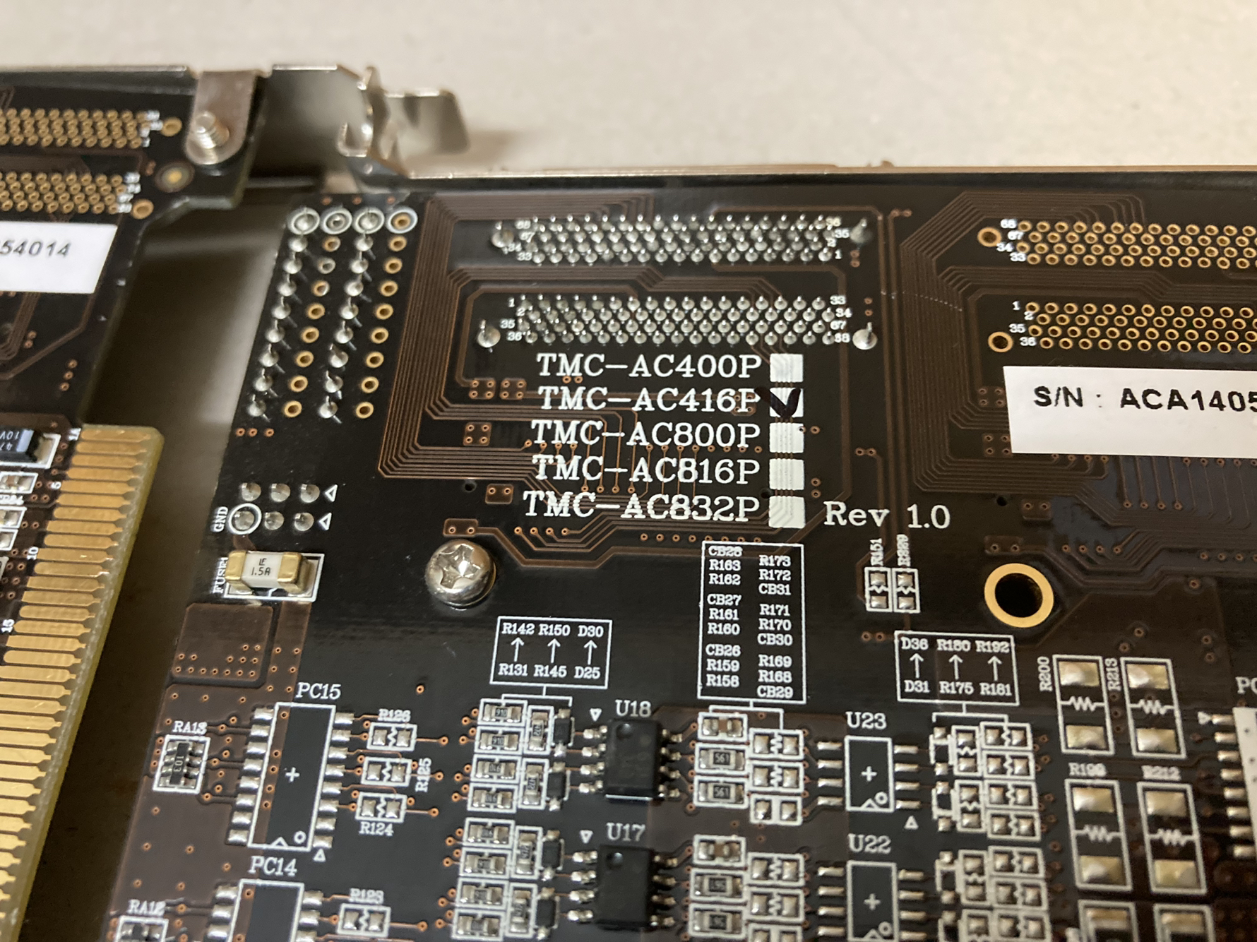 韩国 Alphamotion TMC-AC416P TMC-AE64DIO 数据采集 运动 控制卡