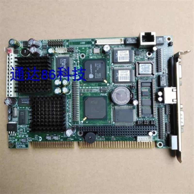 安勤 ECB-650 REV.A1.2 工控 ISA 半长卡主板 集成网卡 实物拍摄