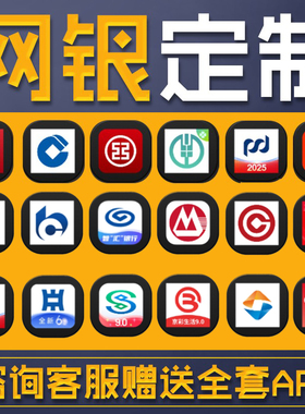 银行模拟器制作主流APP图片PDF文件工资卡网银定制明细单收入薪资