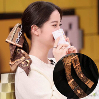 小丝巾女春秋冬季新款系绑发束发带网红丝带长条飘带领巾15条包邮