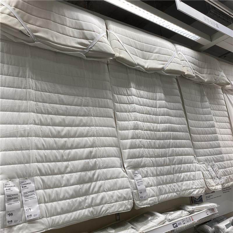 IKEA宜家正品代购露卓斯床垫保护垫席梦思床垫褥防滑清洁干爽垫子