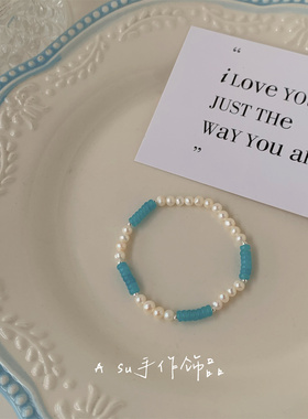 天然淡水珍珠手链显白