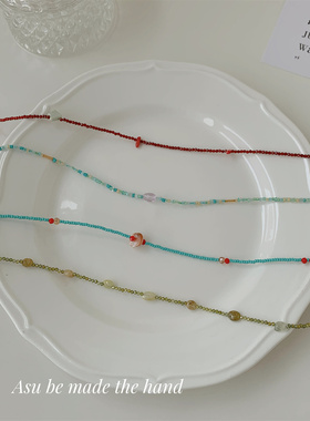 项链女小众精致锁骨链