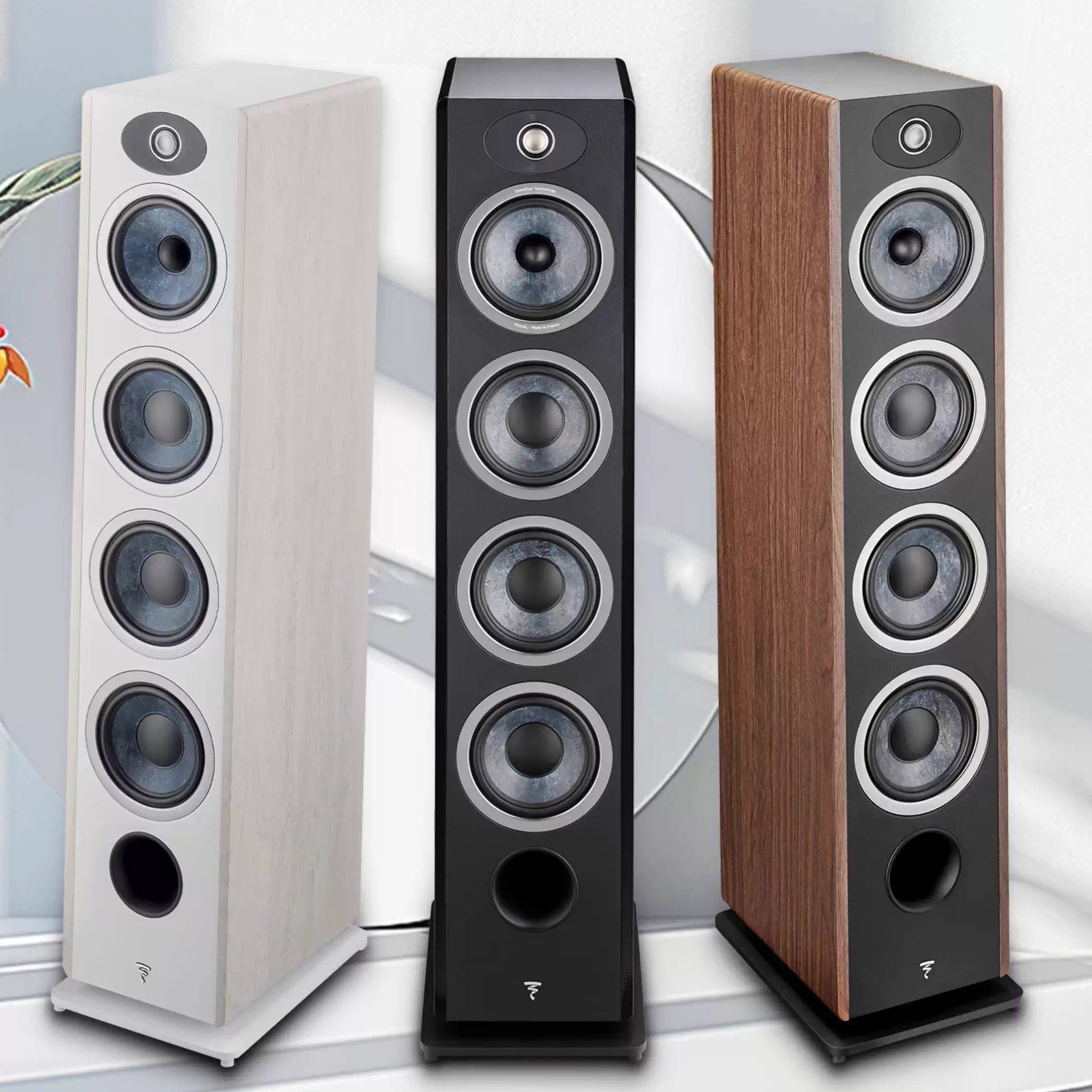 法国劲浪 Focal  女神 Vestia 系列 N3落地式音响 HiFi扬声器音箱