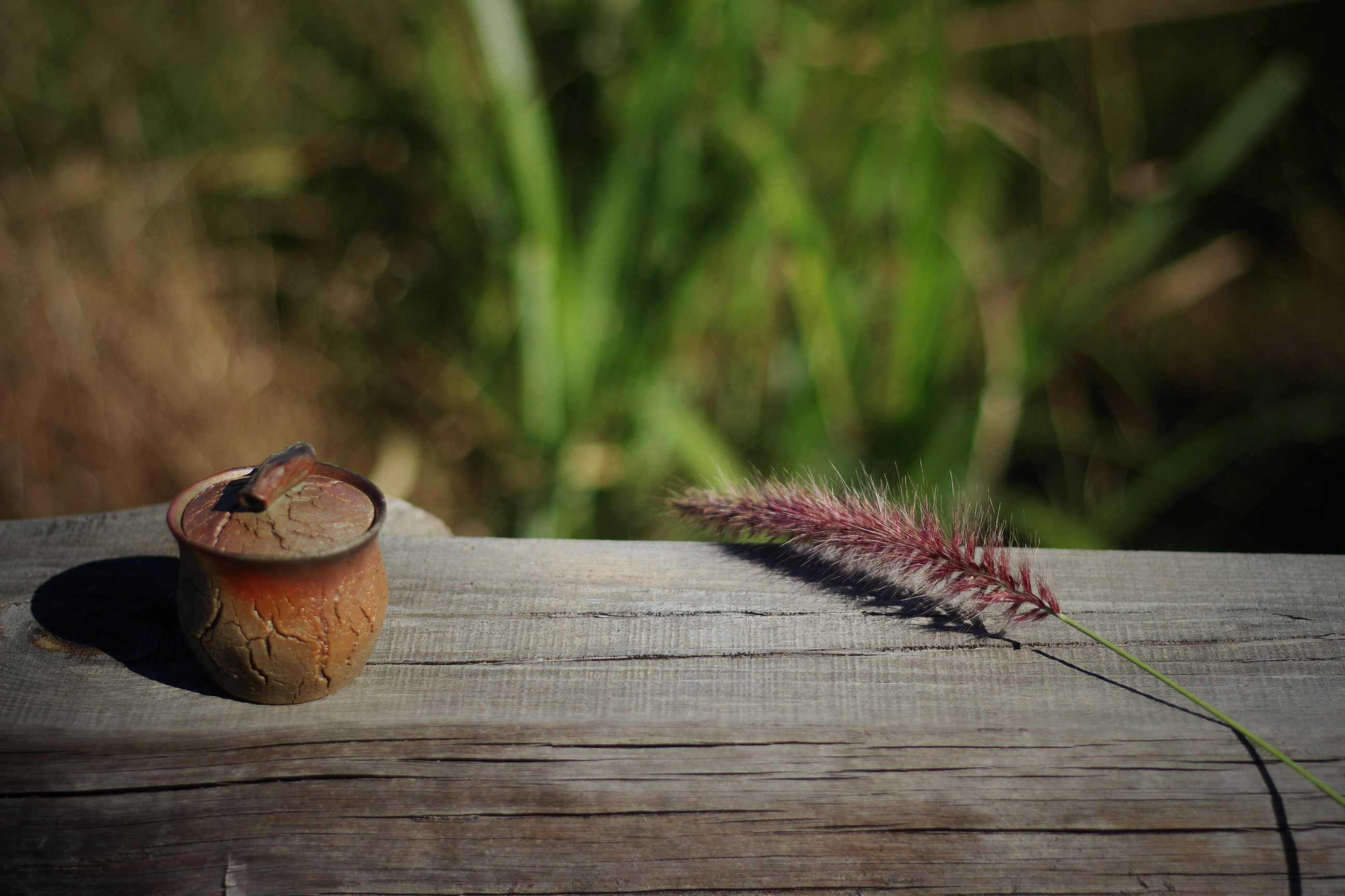 听松问雪 纯手工柴烧小盖碗小茶器 松柴窑高温色泽自然爆裂纹设计