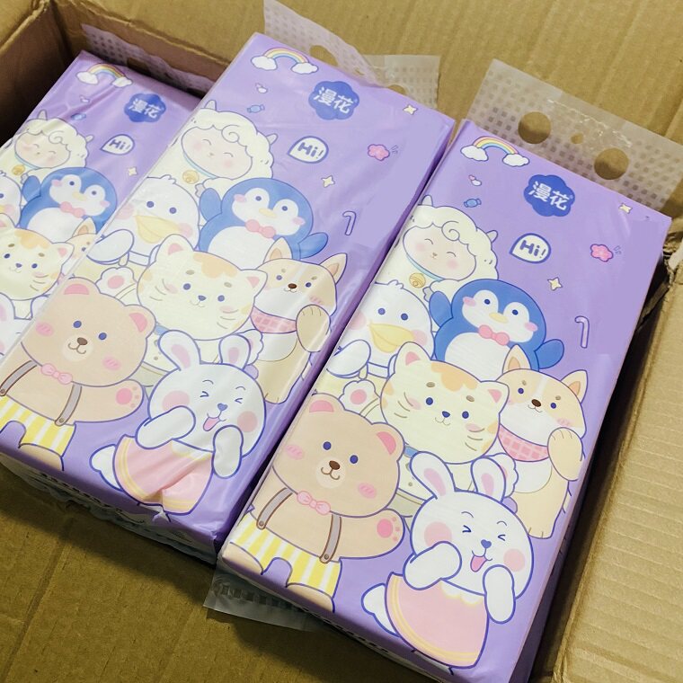 漫花Hi翻天挂式纸面巾250抽x10提挂抽餐巾纸家用擦手纸厕纸卫生纸