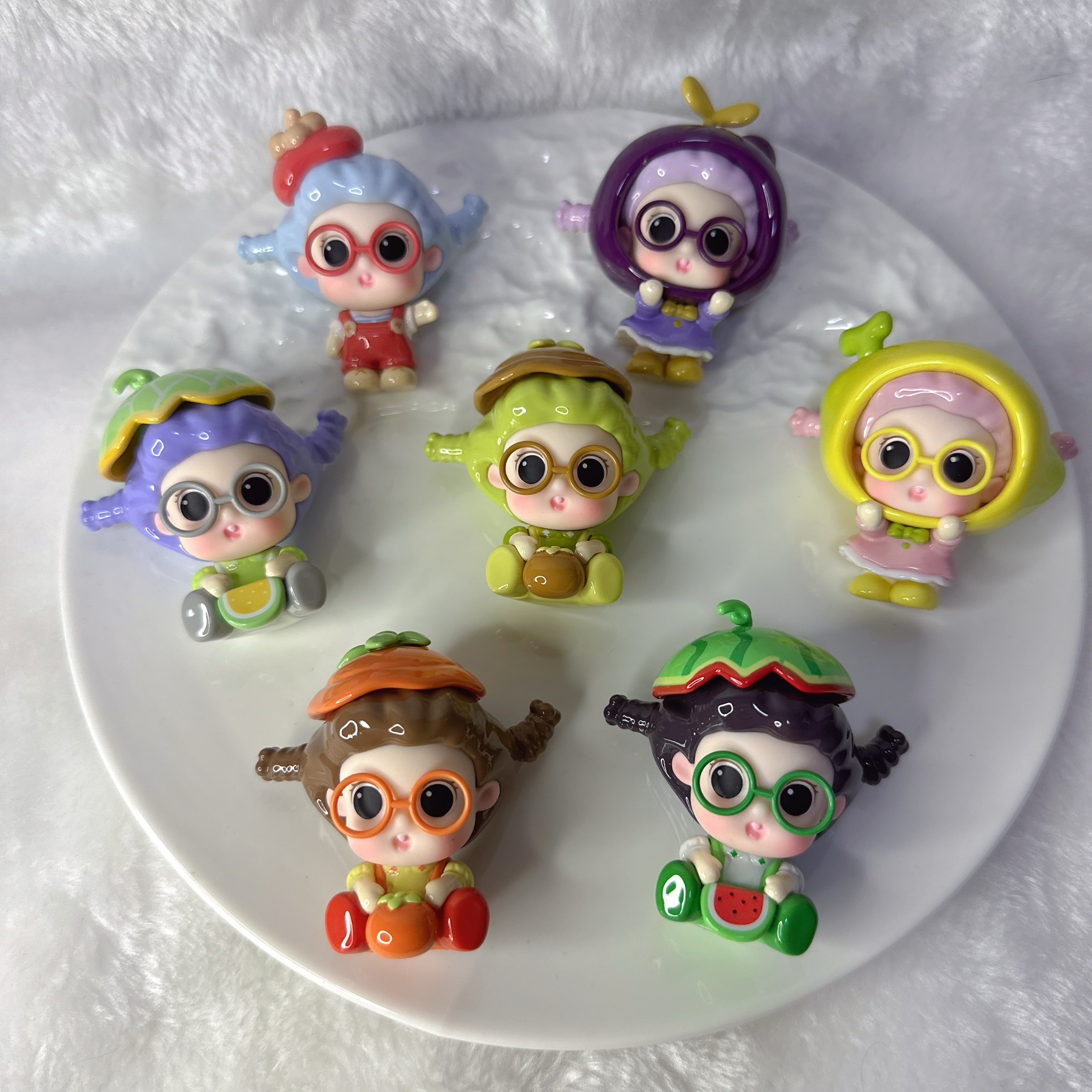 正版薯泥suvi水果乐园系列萌粒确认潮玩挂件手办礼物可爱玩具