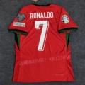 2024 European Cup Portugal Home Jersey [Player Version] Size 7#Cristiano Ronaldo