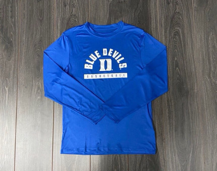 NCAA肯塔基大学球员版精英运动篮球速干弹力投篮服射手服长袖T恤