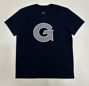乔治城大学艾弗森Georgetown运动篮球训练宽松速干T恤短袖Tee