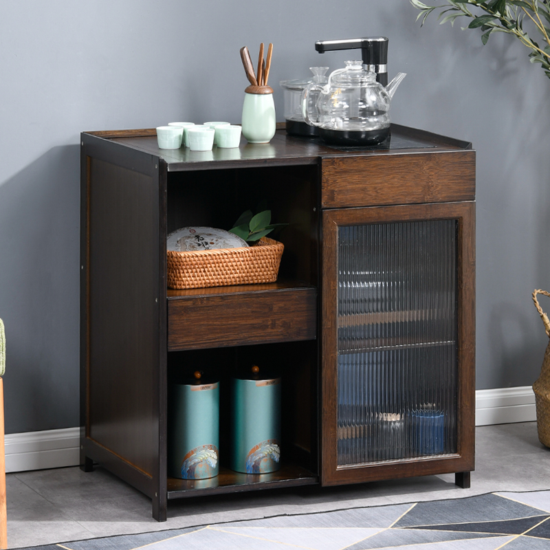 移动新中式泡茶烧水一体茶桌茶台