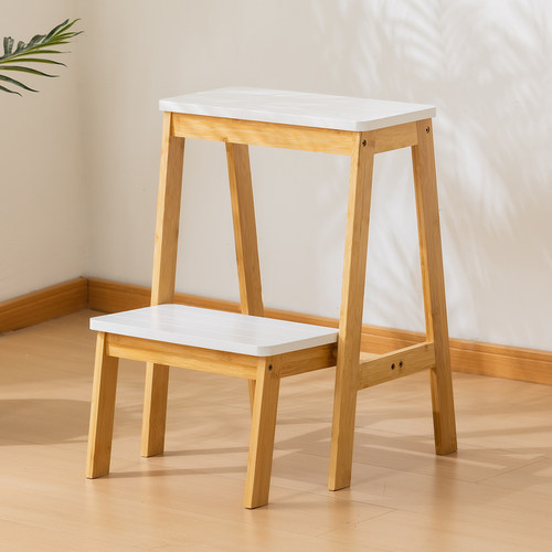 家用多功能厨房高脚凳可折叠凳高二步梯凳可携式加厚小板凳吧台凳