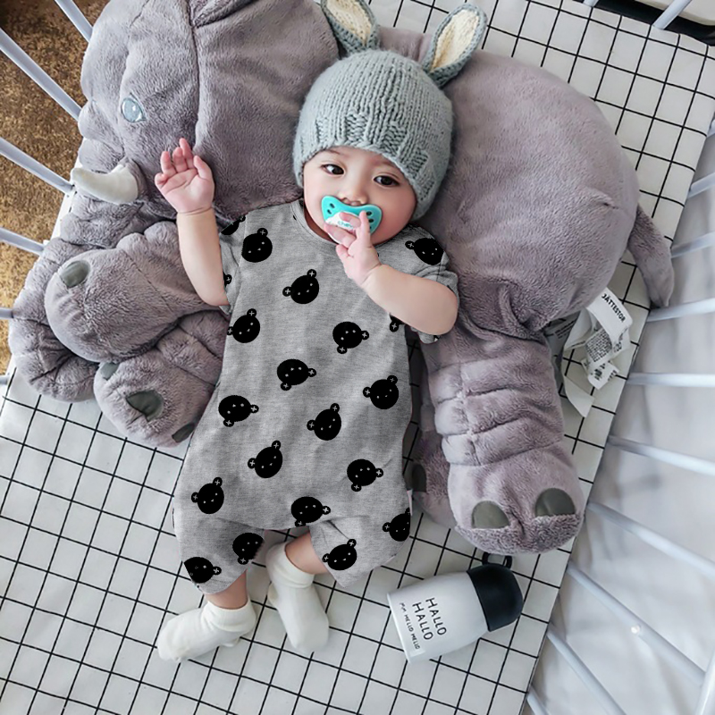 婴儿连体衣夏季薄款纯棉