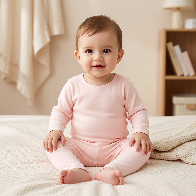 宝宝内衣套装德绒春秋款男童女童长袖保暖睡衣蓝色打底保暖家居服,童装/婴儿装/亲子装,套装,淘宝优惠券,粉丝福利购,淘宝优惠卷