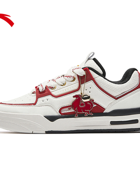 安踏骜杰4丨女款板鞋新款百搭网红潮流低帮休闲鞋122618043