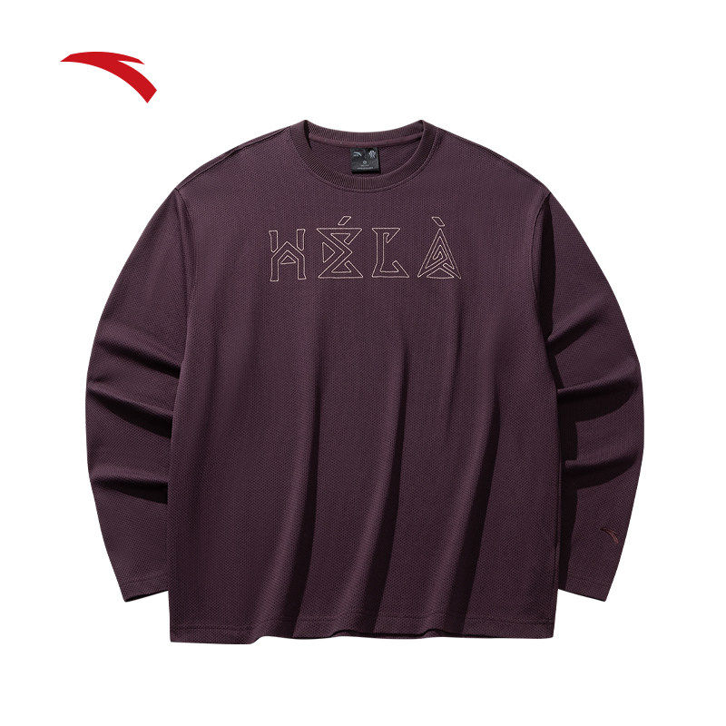 安踏欧文篮球系列26春新款休闲时尚长袖T恤男女同款官方正品卫衣,运动服/休闲服装,运动卫衣/套头衫,淘宝优惠券,粉丝福利购,淘宝优惠卷