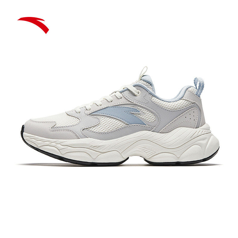 安踏辰光丨厚底舒适休闲鞋女2026新款复古百搭软底潮流运动鞋女鞋,运动鞋new,运动休闲鞋,淘宝优惠券,粉丝福利购,淘宝优惠卷