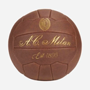 球迷纪念收藏品做旧皮质5号球礼物 现货 官方正品 AC米兰复古足球