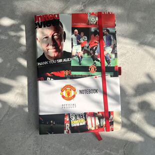 曼联2026记事本 官方正品现货 足球周边纪念收藏球迷礼物笔记本